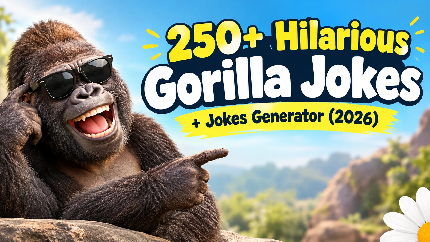 Hilarious Gorilla Jokes + Jokes Generator
